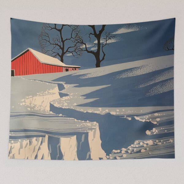 Item preview, Eyvind Earle, 1916-2000 United States, Original Paintings by Eyvind Earle, Eyvind Earle Magic Realism designed and sold by J-Oua.