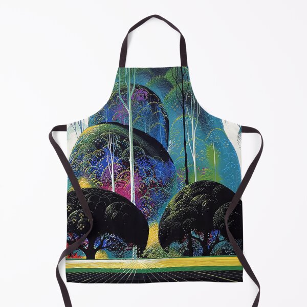 Item preview, Eyvind Earle, 1916-2000 United States, Original Paintings by Eyvind Earle, Eyvind Earle Magic Realism designed and sold by J-Oua.