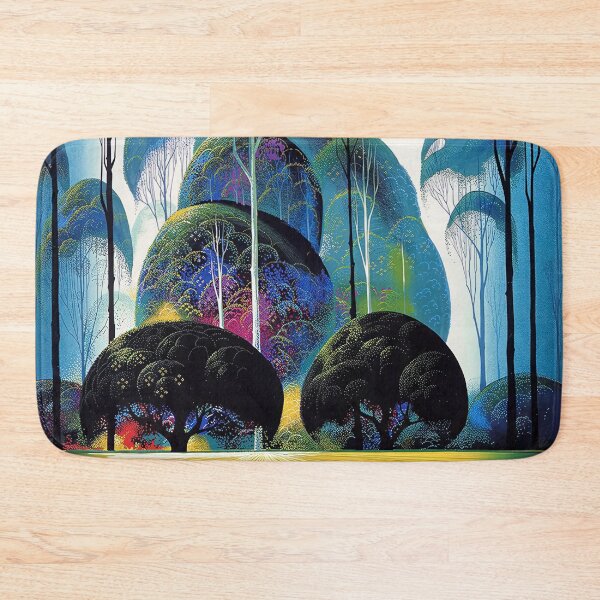 Item preview, Eyvind Earle, 1916-2000 United States, Original Paintings by Eyvind Earle, Eyvind Earle Magic Realism designed and sold by J-Oua.