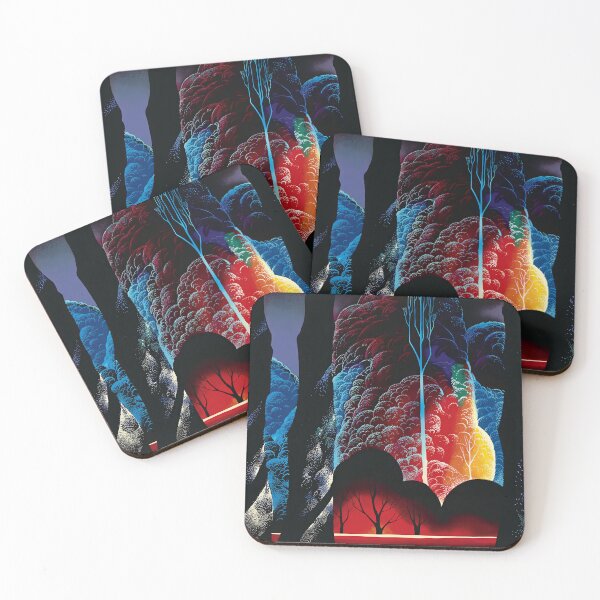 Item preview, Eyvind Earle, 1916-2000 United States, Original Paintings by Eyvind Earle, Eyvind Earle Magic Realism designed and sold by J-Oua.