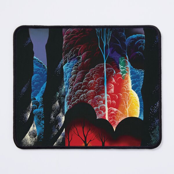 Item preview, Eyvind Earle, 1916-2000 United States, Original Paintings by Eyvind Earle, Eyvind Earle Magic Realism designed and sold by J-Oua.