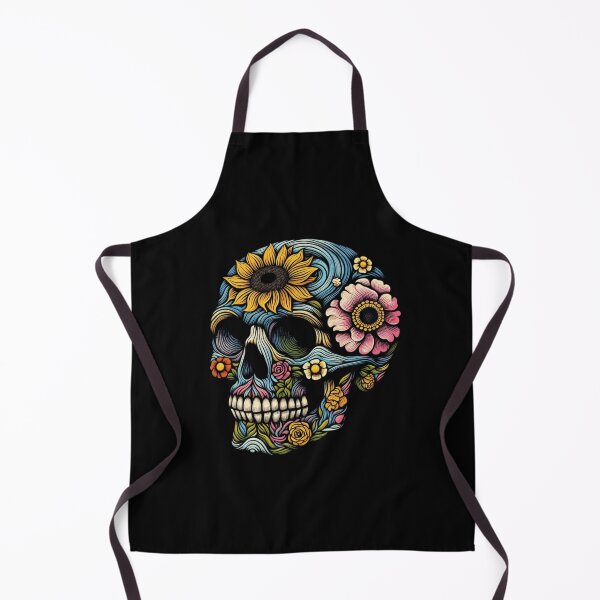 Item preview, Skull Flower - Van goh inspired designed and sold by JopangStyles.