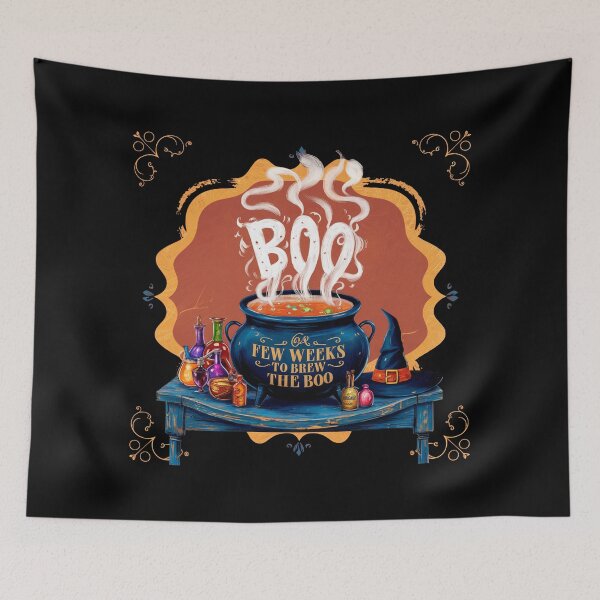 Item preview, A few weeks to brew the boo, countdown to Halloween designed and sold by NoetherSym.