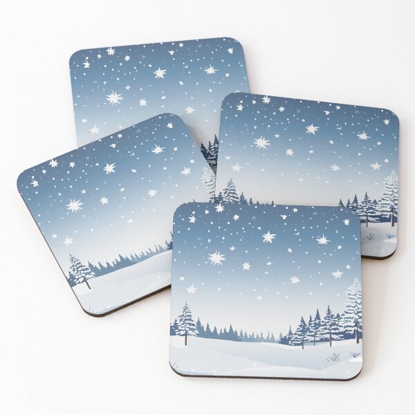 Item preview, Starry Winter Night designed and sold by I3ackSmall.