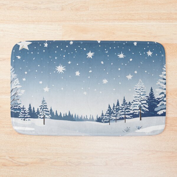 Item preview, Starry Winter Night designed and sold by I3ackSmall.