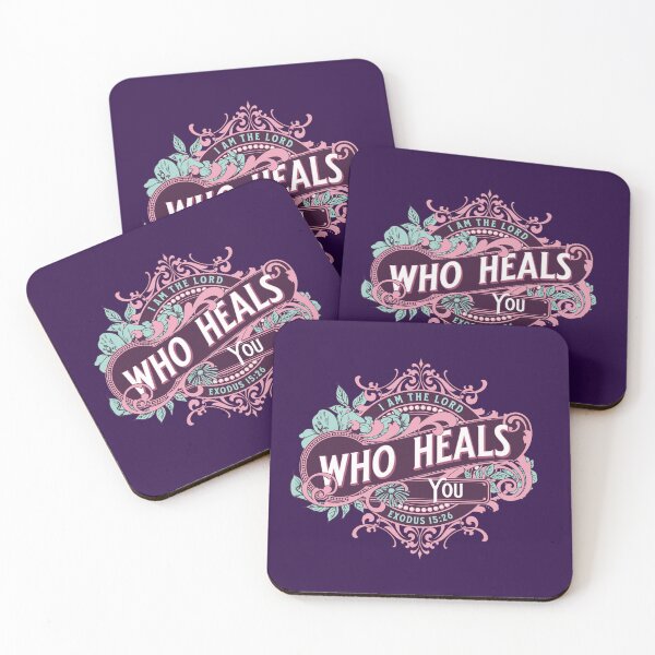 Item preview, The Lord who heals you designed and sold by WhatHeSaid.