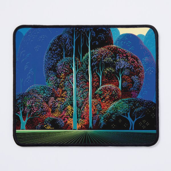 Item preview, Eyvind Earle, 1916-2000 United States, Original Paintings by Eyvind Earle, Eyvind Earle Magic Realism designed and sold by J-Oua.