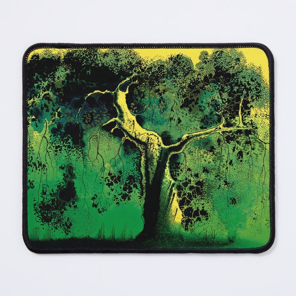 Item preview, Eyvind Earle, 1916-2000 United States, Original Paintings by Eyvind Earle, Eyvind Earle Magic Realism designed and sold by J-Oua.