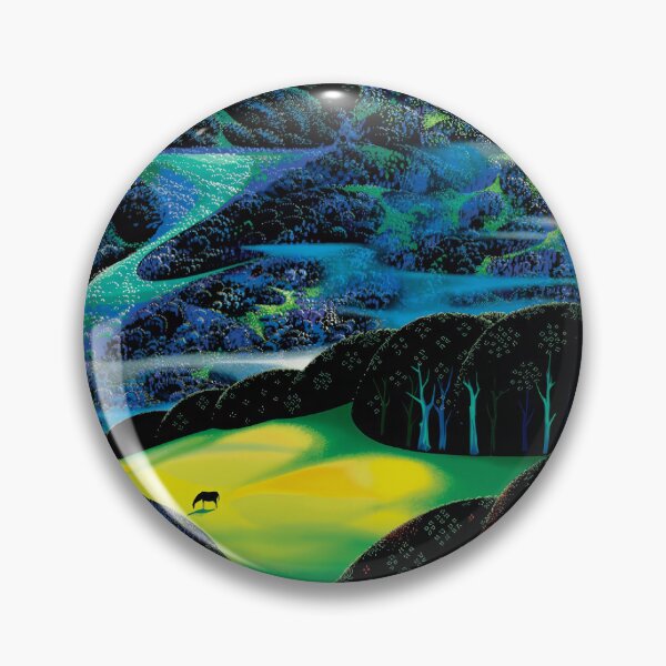Item preview, Eyvind Earle, 1916-2000 United States, Original Paintings by Eyvind Earle, Eyvind Earle Magic Realism designed and sold by J-Oua.