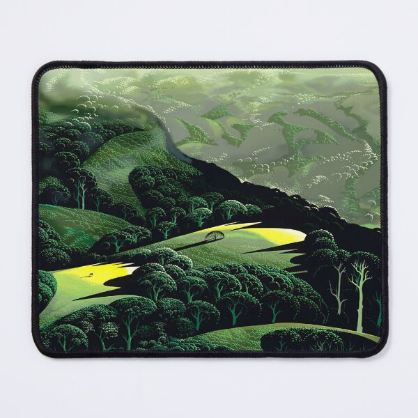 Item preview, Eyvind Earle, 1916-2000 United States, Original Paintings by Eyvind Earle, Eyvind Earle Magic Realism designed and sold by J-Oua.