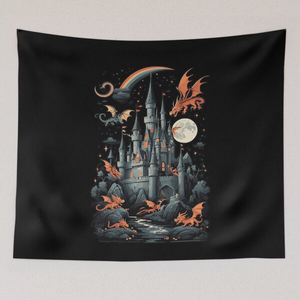 Item preview, Creepy Haunted Castle Magical Haunted Castle designed and sold by LuminOrb.
