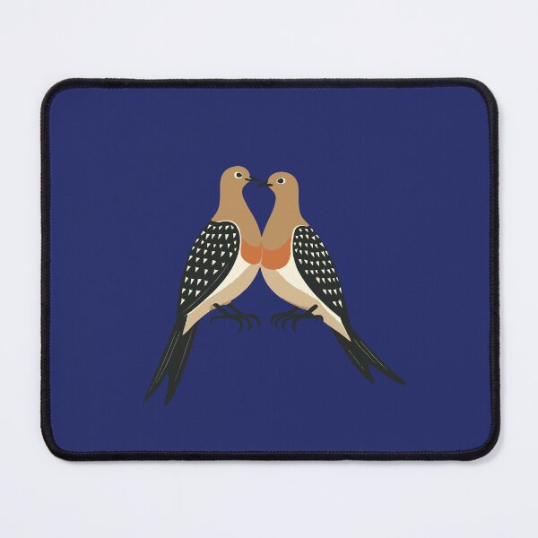Item preview, Two Turtle Doves Cut-Out Stencil Retro Style 5 designed and sold by taiche.