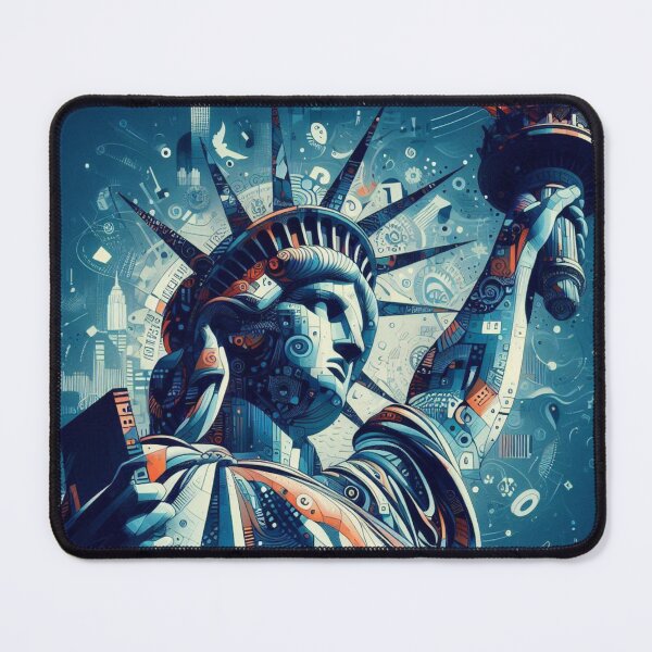 Item preview, Technological Liberty designed and sold by ZenOfAIarts.