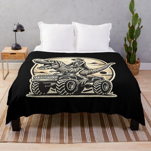 Item preview, Dinosaurs On Monster Truck Motorsport Lovers designed and sold by LuminOrb.