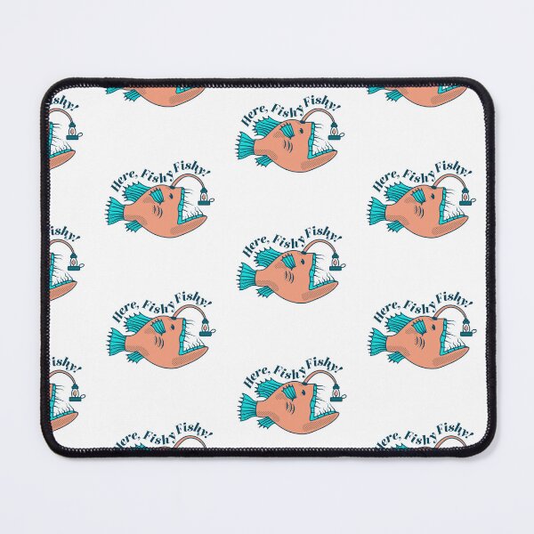 Item preview, Anglerfish, Here Fishy Illustration designed and sold by KoselMerch.