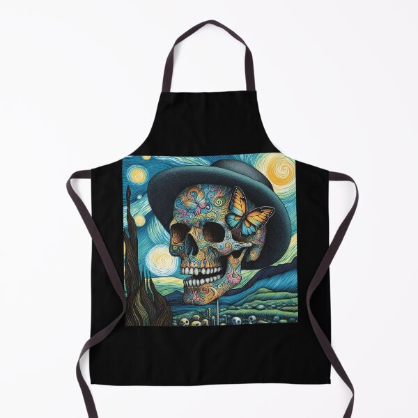 Item preview, Skull Flower - Van goh inspired 3 designed and sold by JopangStyles.