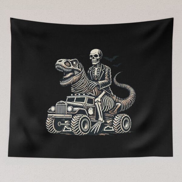 Item preview, Dinosaurs On Monster Truck Motorsport Lovers designed and sold by LuminOrb.