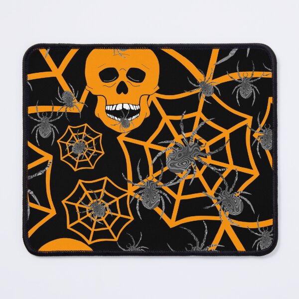 Item preview, ORANGE Skull Halloween designed and sold by Sartoris Art.