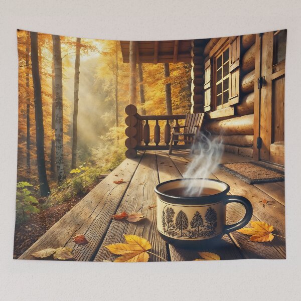 Item preview, Coffee and serenity on the porch designed and sold by Sartawsky.
