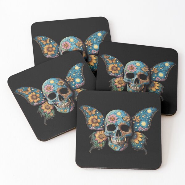 Item preview, Skull Flower - Van goh inspired 4 designed and sold by JopangStyles.