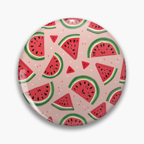 Item preview, Watermelon Fruit Triangles Pattern Design designed and sold by BirdsnStuff.