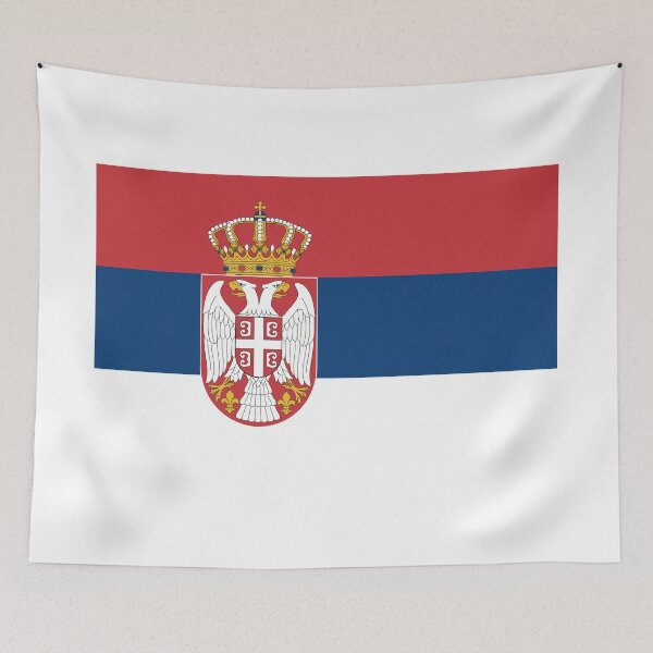 Item preview, Serbian Flag designed and sold by dk80.