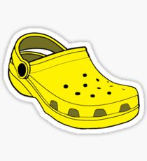 Croc - Yellow Sticker