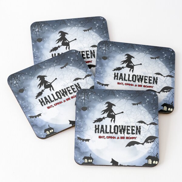 Item preview, Spooky Halloween, Eat Drink & Be Scary designed and sold by ArtPixelHaven.