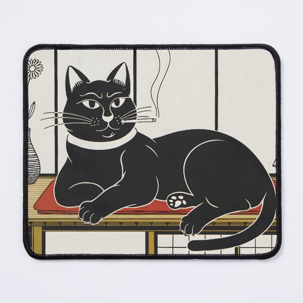 Item preview, Smoking Cat designed and sold by RetroGear.