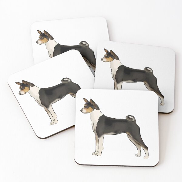 Item preview, Black  Tan & White Basenji design designed and sold by Ingridream.