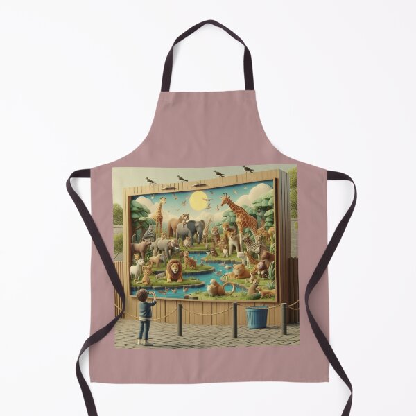Item preview, Child Exploring the Zoo: A Colorful Animal Adventure designed and sold by choder61.