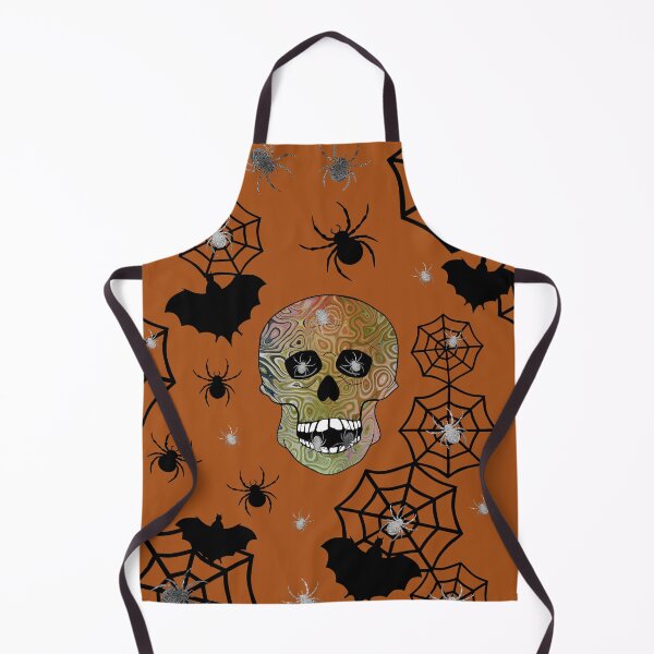 Item preview, Halloween Skull Bats Spiders Webs designed and sold by Sartoris Art.