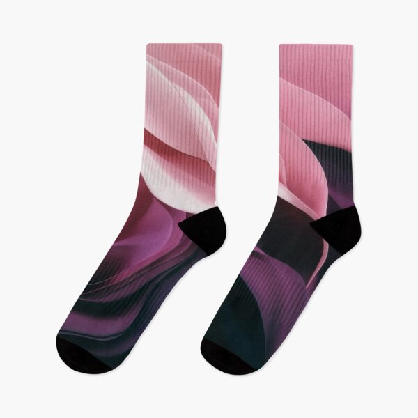 Item preview, Gradient Waves PInk Purple Pattern designed and sold by BirdsnStuff.