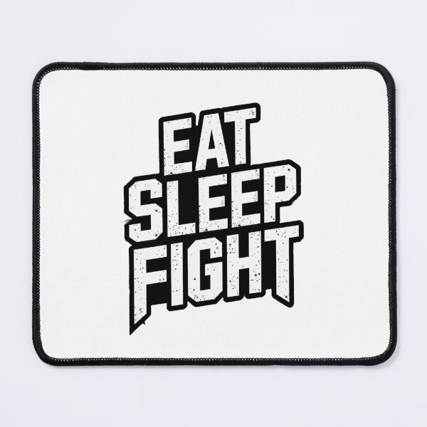 Item preview, Martial arts eat sleep fight BJJ box kick-boxing designed and sold by Newhyperion.