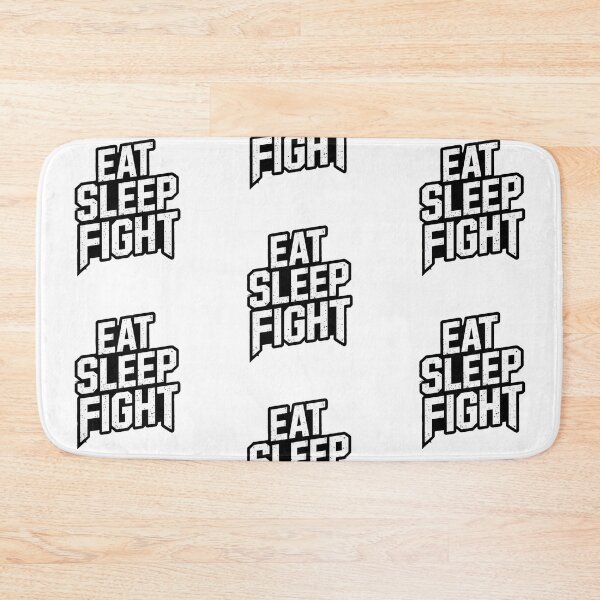 Item preview, Martial arts eat sleep fight BJJ box kick-boxing designed and sold by Newhyperion.