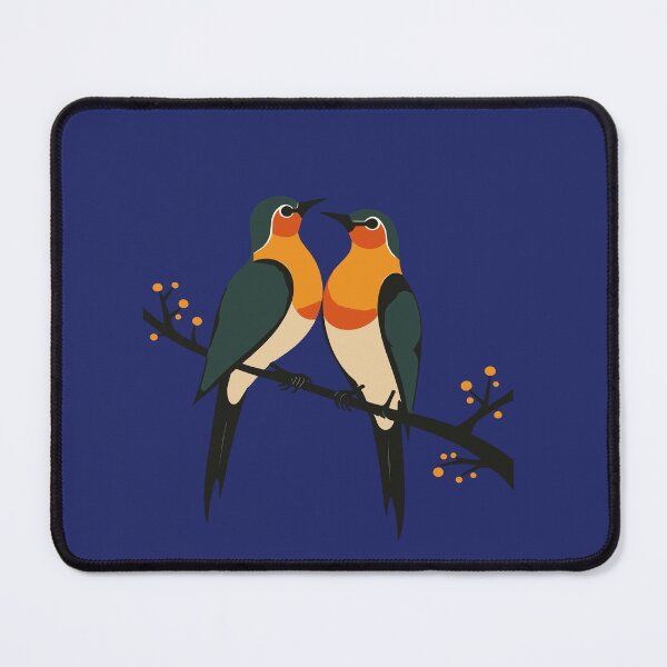 Item preview, Two Turtle Doves Cut-Out Stencil Retro Style 6 designed and sold by taiche.