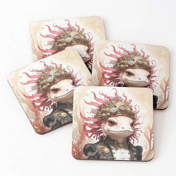 Item preview, Axolotl Steampunk - Salamandra designed and sold by FlowerMeFlorals.