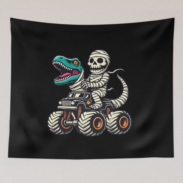 Item preview, Dinosaurs On Monster Truck Motorsport Lovers designed and sold by LuminOrb.