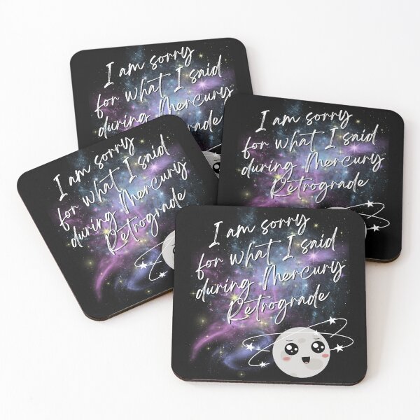 Item preview, Mercury Retrograde Apology (v2) designed and sold by MoonchildMagick.