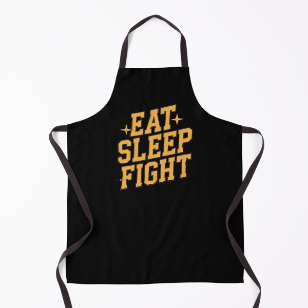 Item preview, Martial arts eat sleep fight BJJ box kick-boxing black designed and sold by Newhyperion.