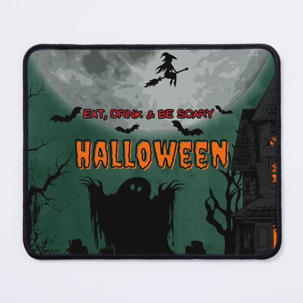 Item preview, Spooky Halloween, Eat Drink & Be Scary designed and sold by ArtPixelHaven.