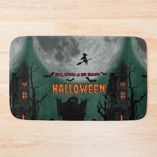Item preview, Spooky Halloween, Eat Drink & Be Scary designed and sold by ArtPixelHaven.