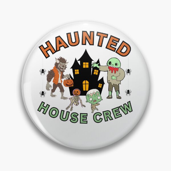 Item preview, Haunted House Crew | Halloween | Spooky Gang designed and sold by DesignDazzles.