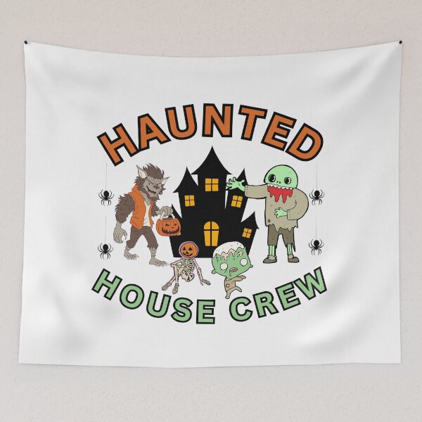 Item preview, Haunted House Crew | Halloween | Spooky Gang designed and sold by DesignDazzles.