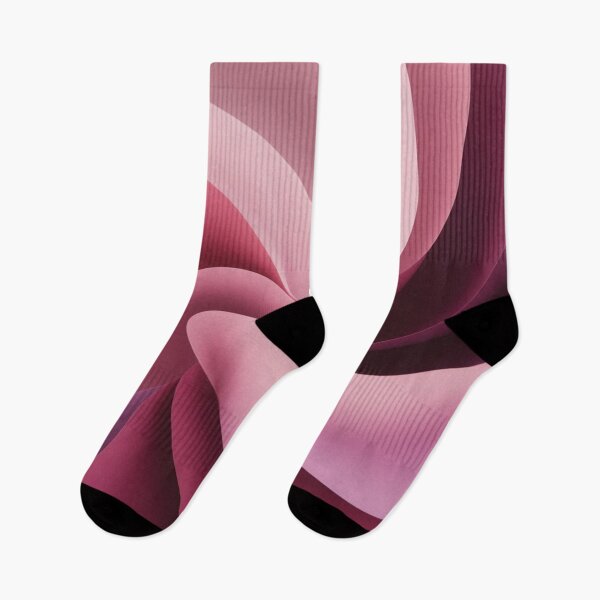 Item preview, Gradient Material Waves PInk Purple Pattern designed and sold by BirdsnStuff.