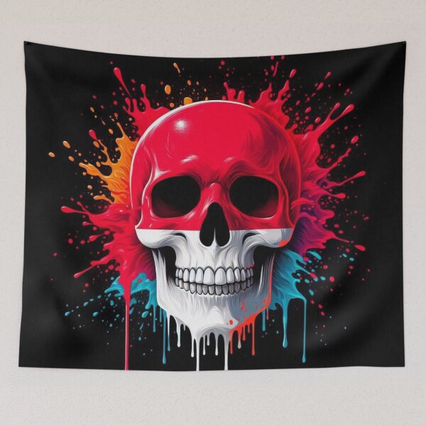 Item preview, Indonesian Skull designed and sold by RaF71PrO.