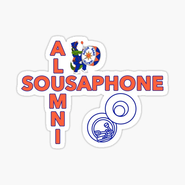 Gator Band Alumni - Sousaphone Sticker