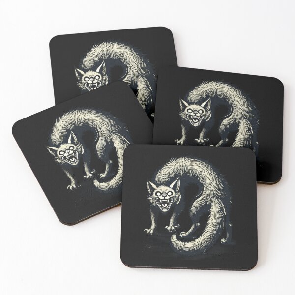 Item preview, Horrible Witch Cat Scary Horror Cat designed and sold by LuminOrb.