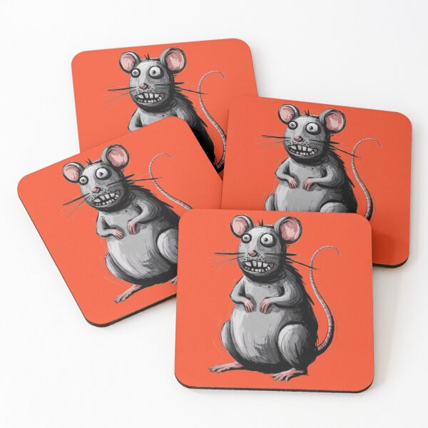 Item preview, rectangular mouse with a bulky, imposing body designed and sold by 123ks.