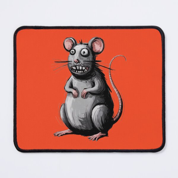 Item preview, rectangular mouse with a bulky, imposing body designed and sold by 123ks.